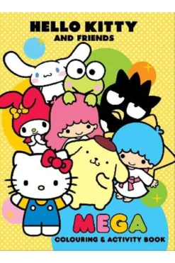 Hello Kitty and Friends Mega Colouring Book